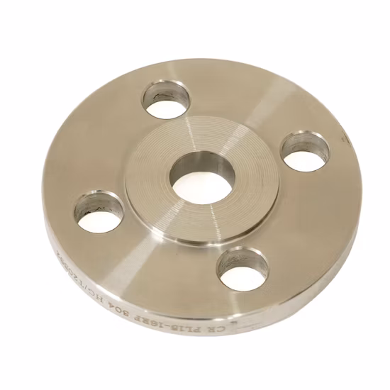 B16.9 JIS B2311 DIN2605 Stainless Steel Flange Forged Blind Flange Spectacle Flange